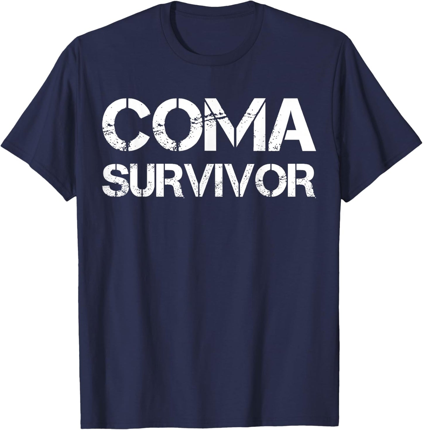 Coma Survivor T-Shirt - T-Shirt | Navy