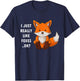 Funny Fox Animal Lover I Really Like Foxes Kids Boys Girls T-Shirt - T-Shirt | Navy