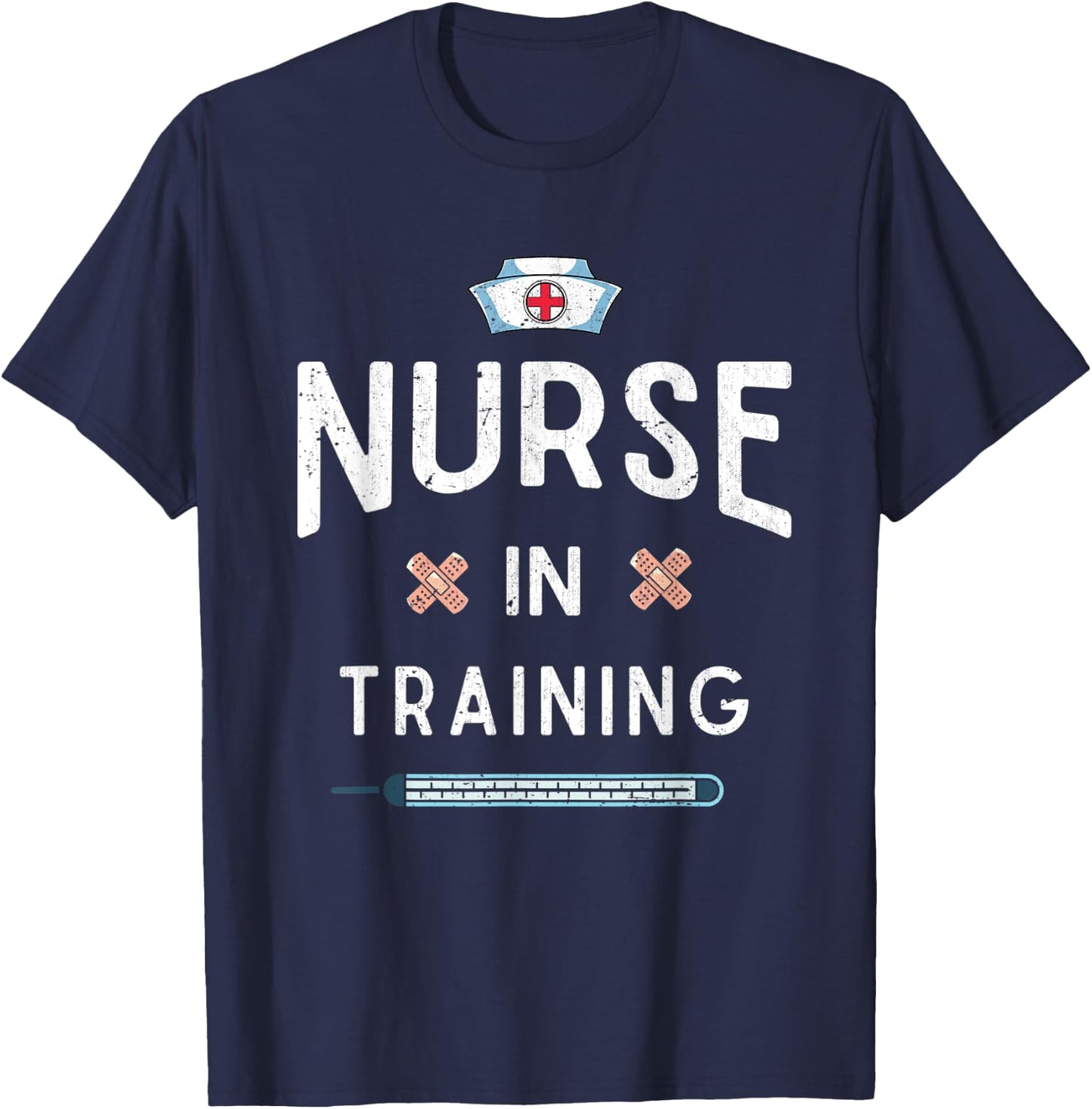 Medical Hospital Nurse In Training Nursing Future Nurse T-Shirt - T-Shirt | Navy