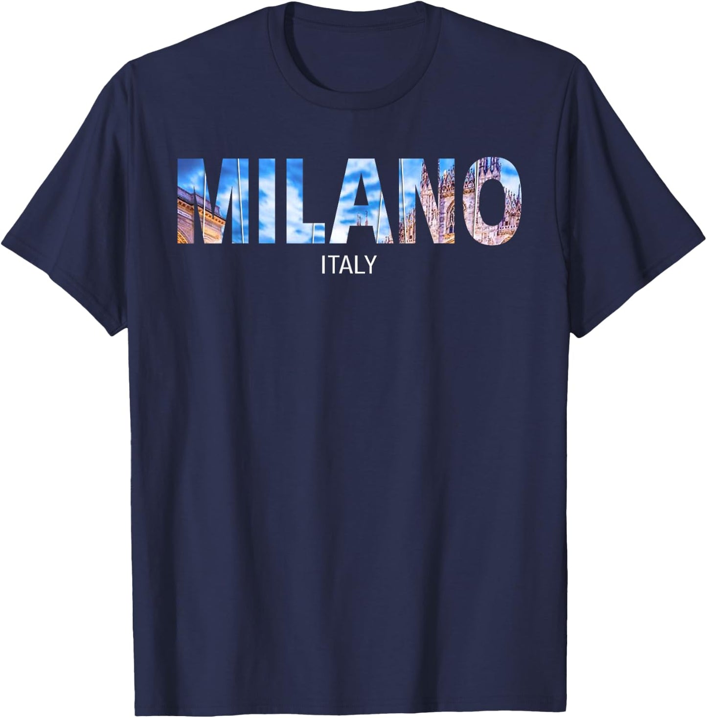 Milano Shirts Men Milano Italy Souvenirs Gifts T-Shirt - T-Shirt | Navy