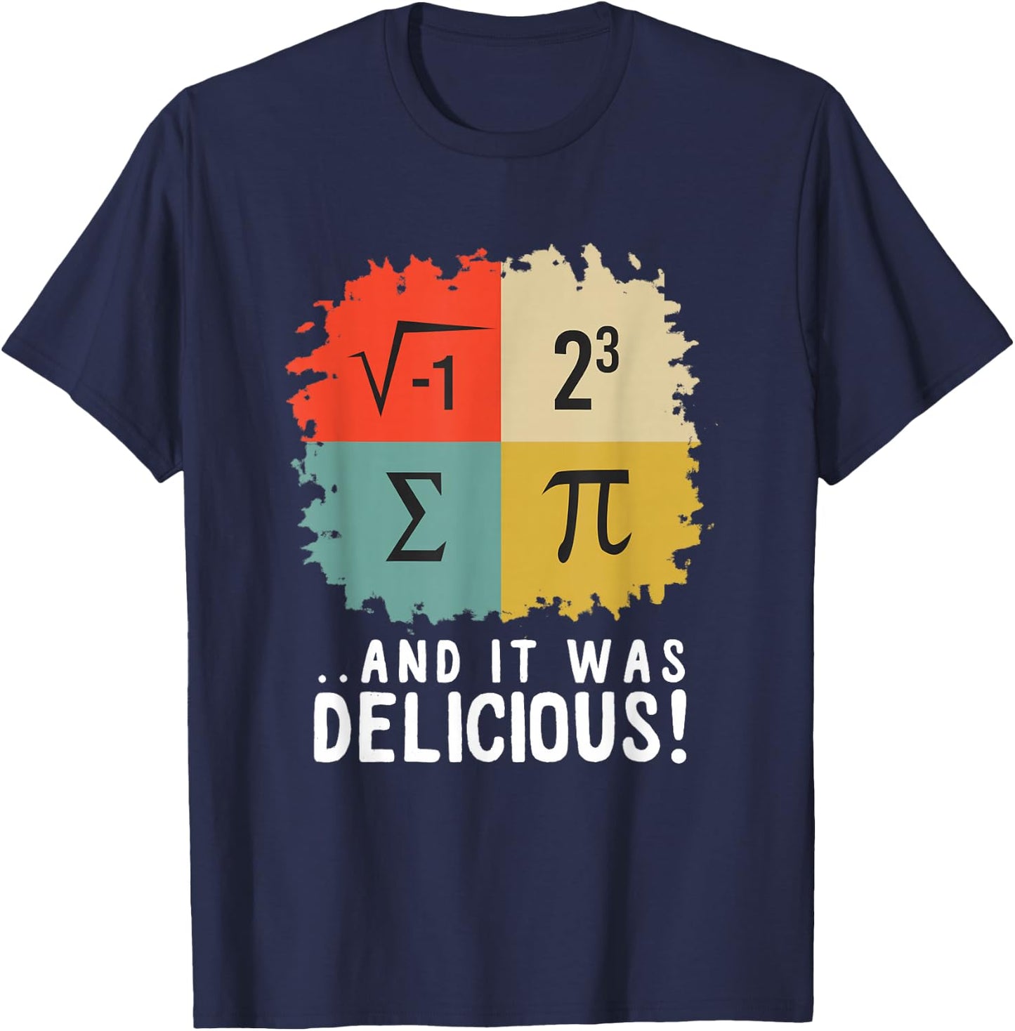Math Funny Algebra Equation I Love Mathematics T-Shirt - T-Shirt | Navy