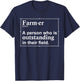 Funny Dairy Farmer Gift Local Farming Men Women Boys Girls T-Shirt - T-Shirt | Navy