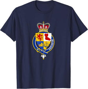 McIntosh Coat of Arms - Family Crest T-Shirt - T-Shirt | Navy
