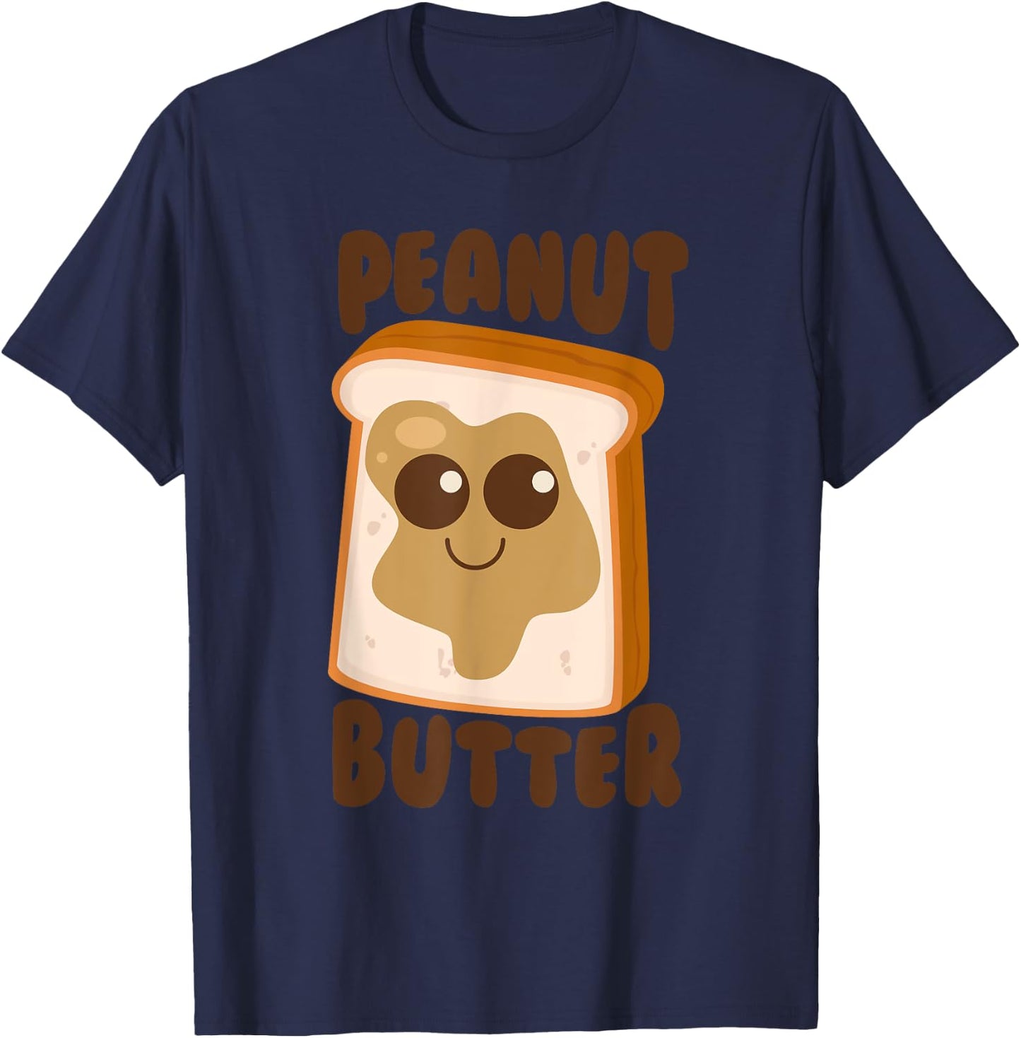 Peanut Butter Matching Halloween Costume Set DIY Jelly T-Shirt - T-Shirt | Navy