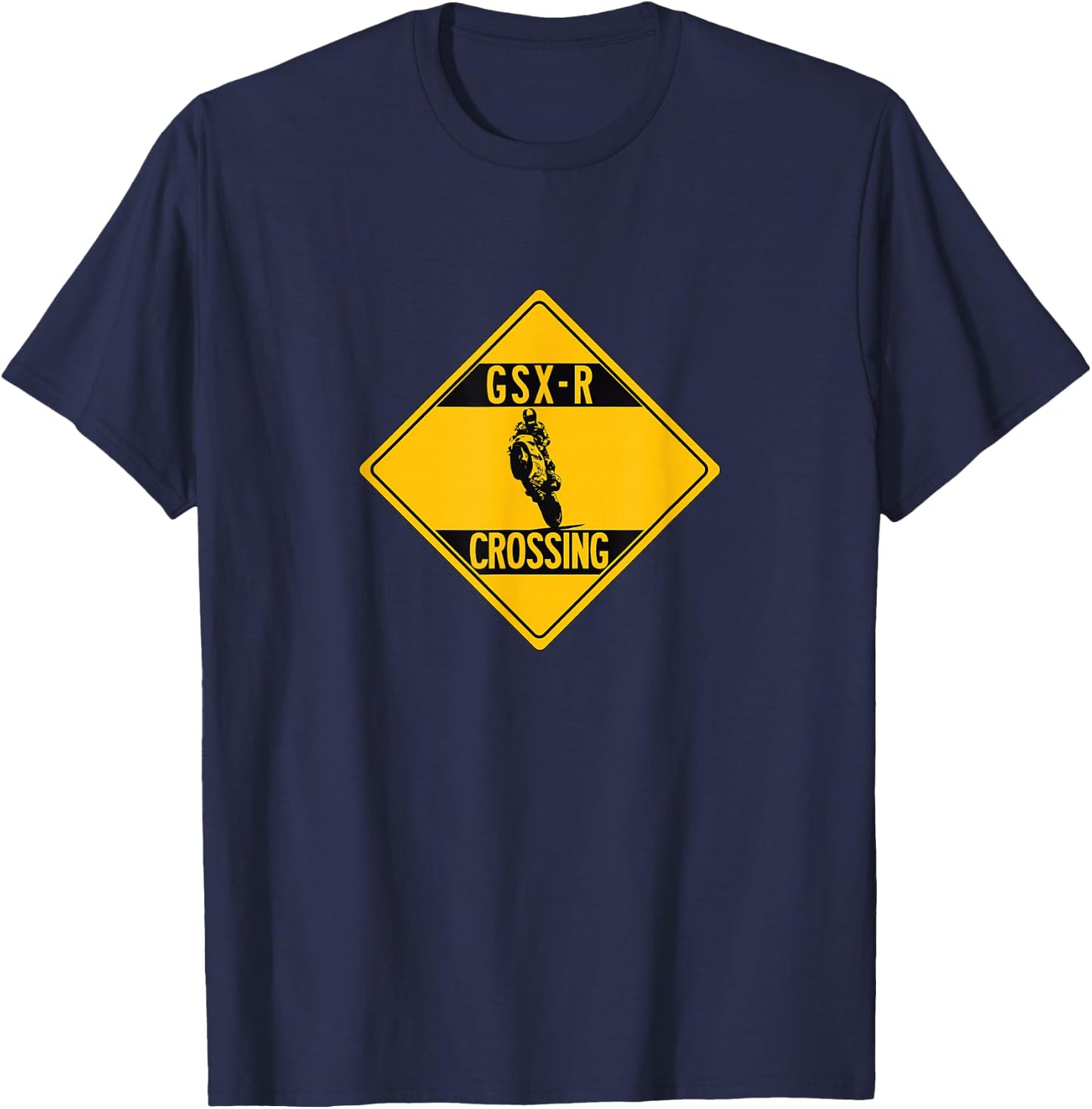 GSXR Sports Bike Motorcycle Gixxer T-Shirt - T-Shirt | Navy