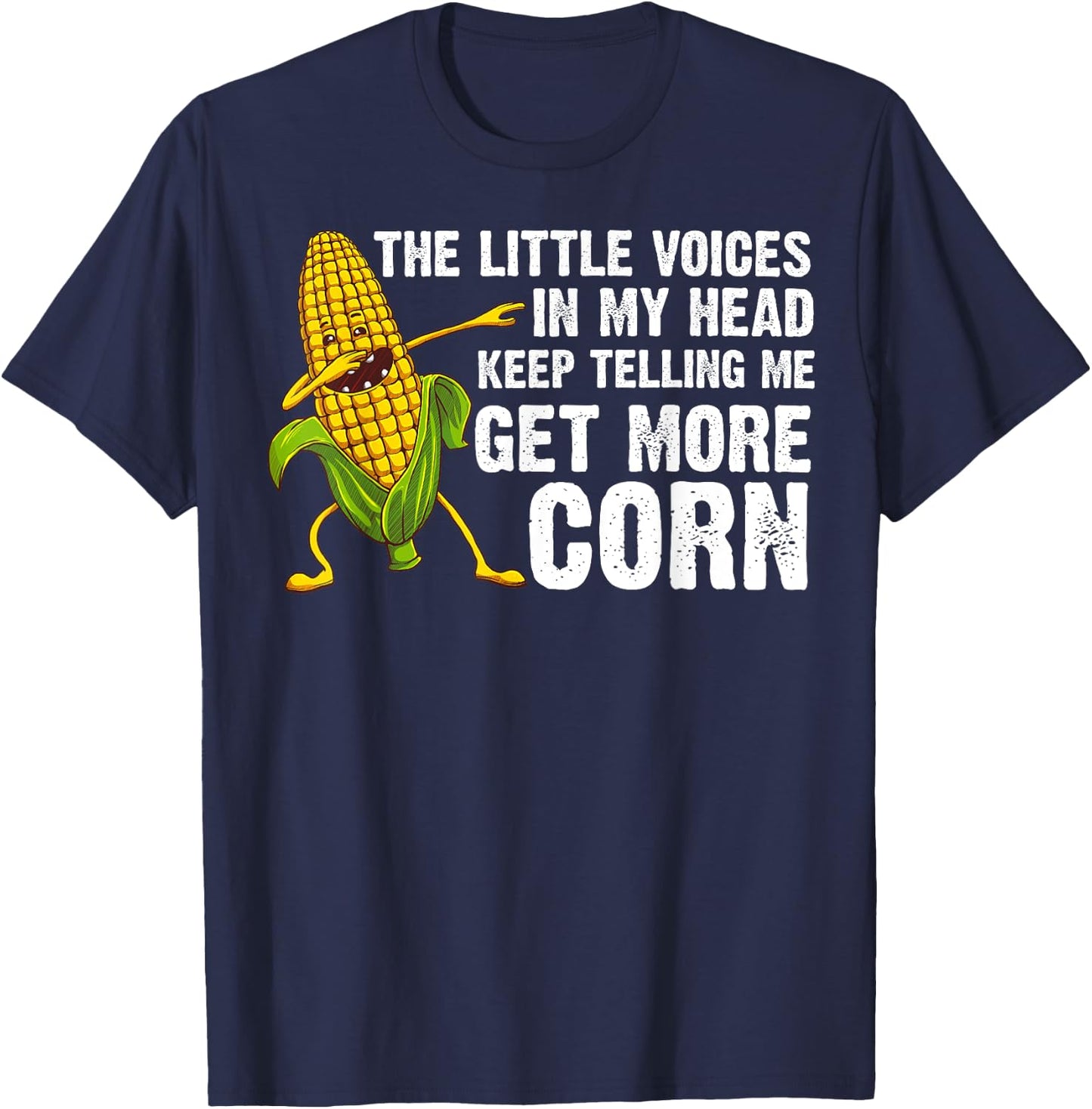 Funny Corn Gift Women Corn On The Cob Costume Farmer T-Shirt - T-Shirt | Navy