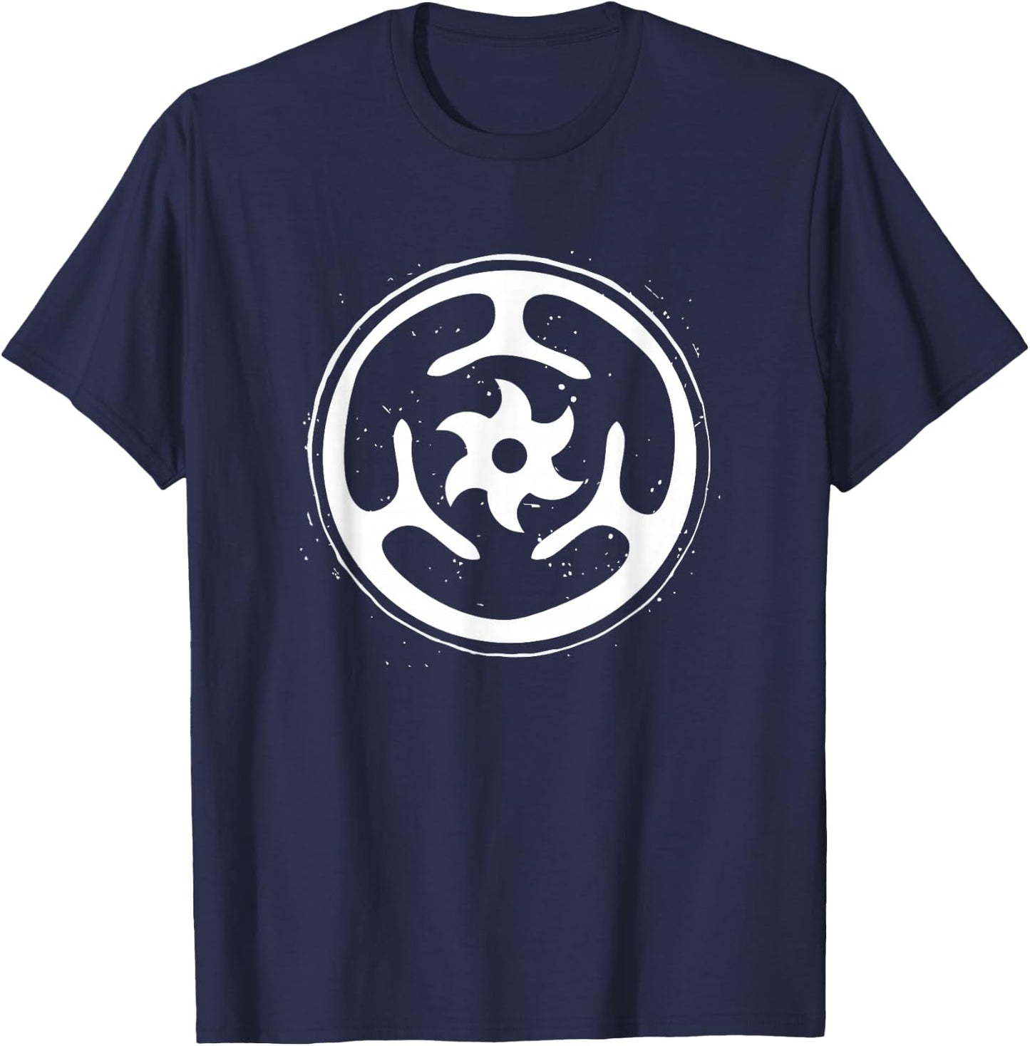 Hecate Wheel Goddess Symbol Magical Spiritual T-Shirt - T-Shirt | Navy