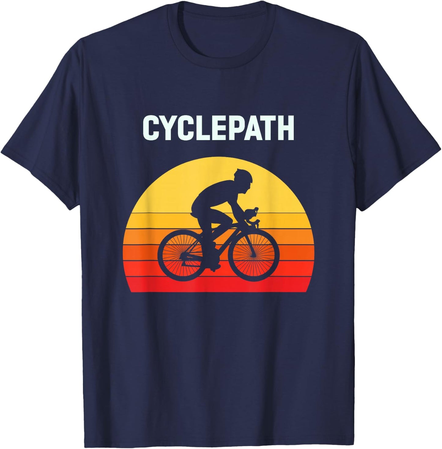 Cyclepath T-Shirt - T-Shirt | Navy