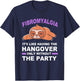 Purple Sloth Funny Fibromyalgia T-Shirt - T-Shirt | Navy