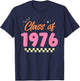 Class Of 1976 School Graduation Meetup Reunion T-Shirt - T-Shirt | Navy