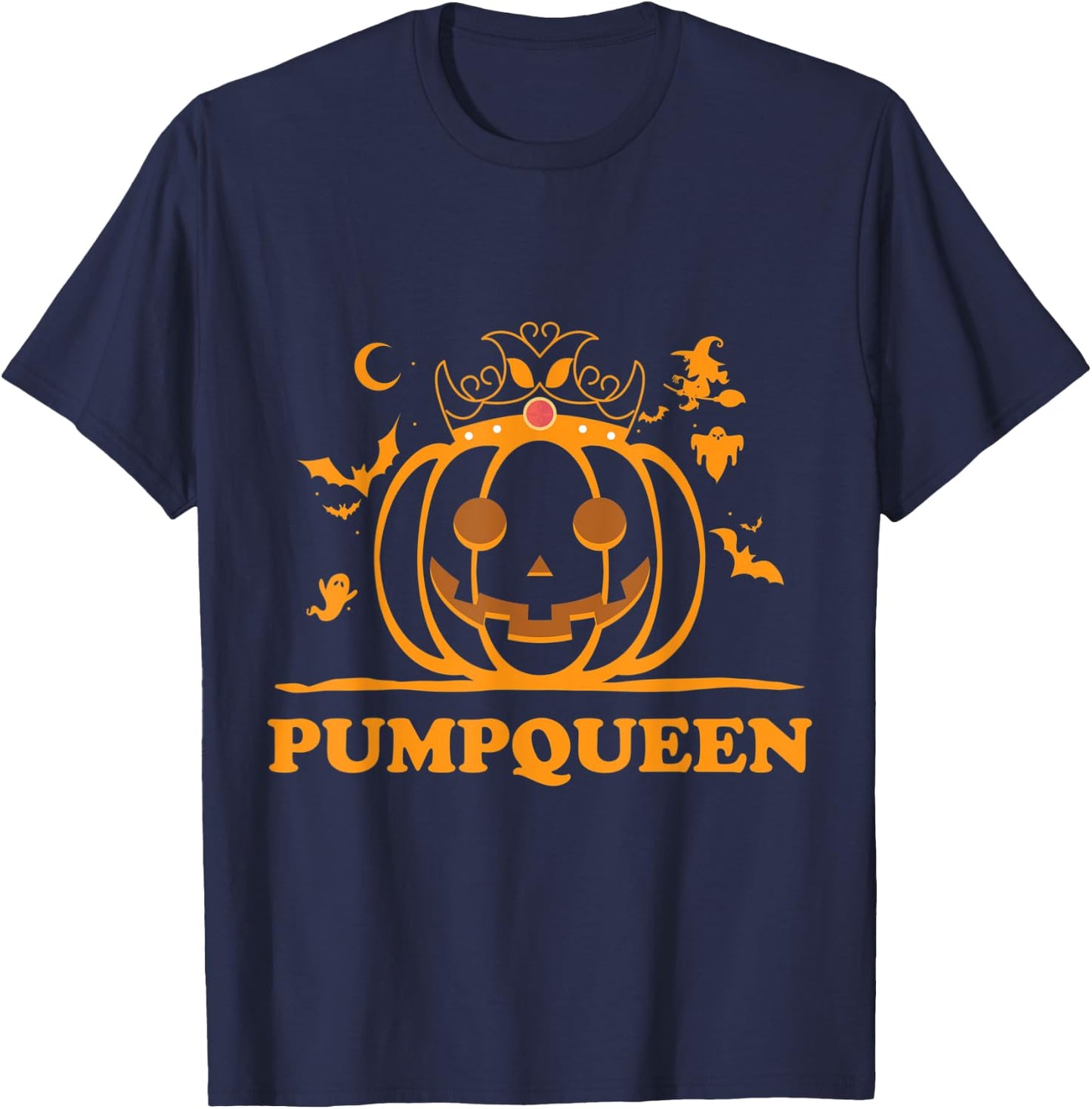Halloween pump queen T-Shirt - T-Shirt | Navy