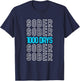 1000 Days Sober Recovery One Thousand Day Clean Soberversary T-Shirt - T-Shirt | Navy