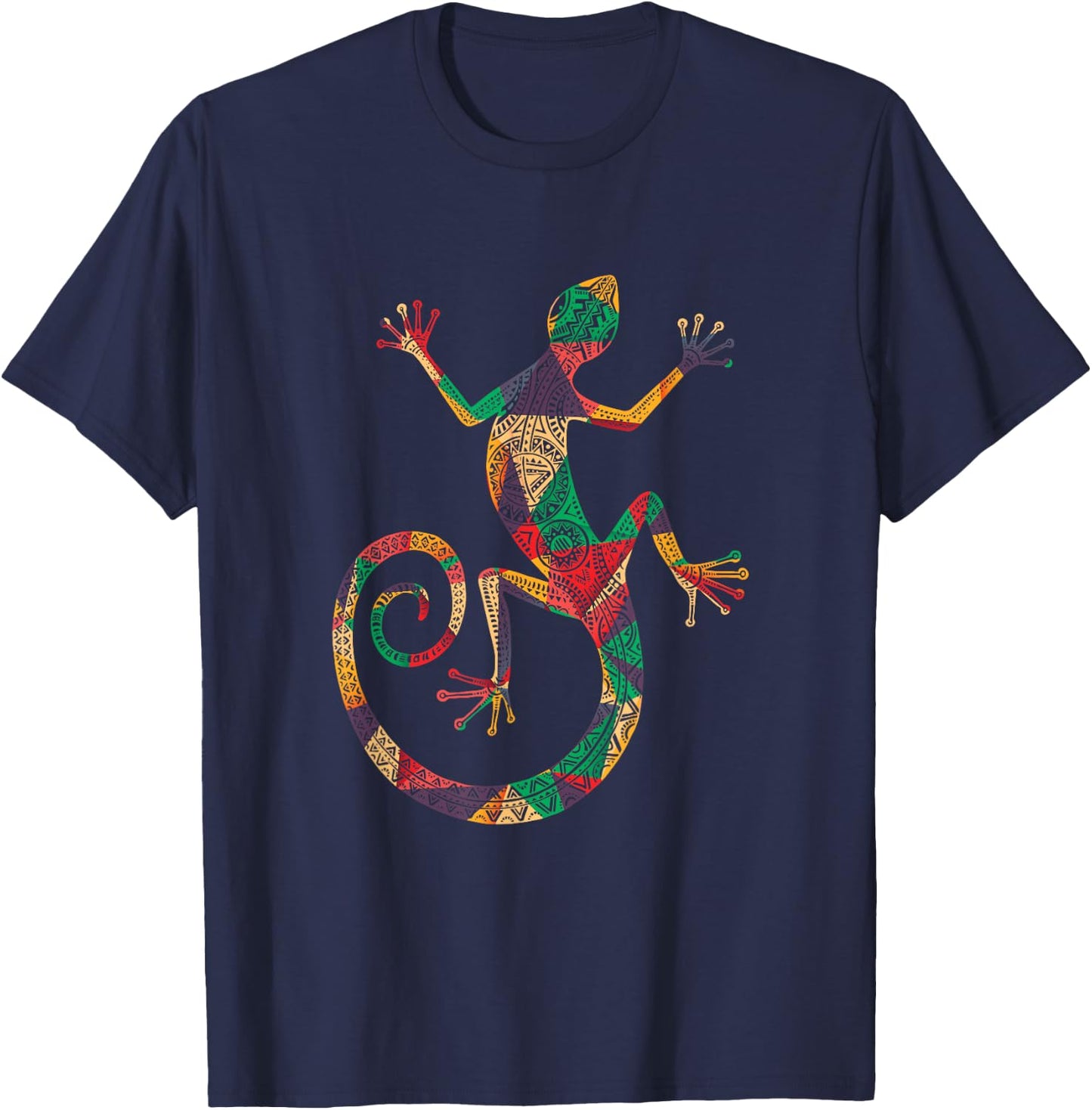 Lizard Gecko T-Shirt - T-Shirt | Navy