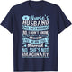Nurse's Husband Shirt - My Nurse Wife Is Not Imaginary T-Shirt - T-Shirt | Navy