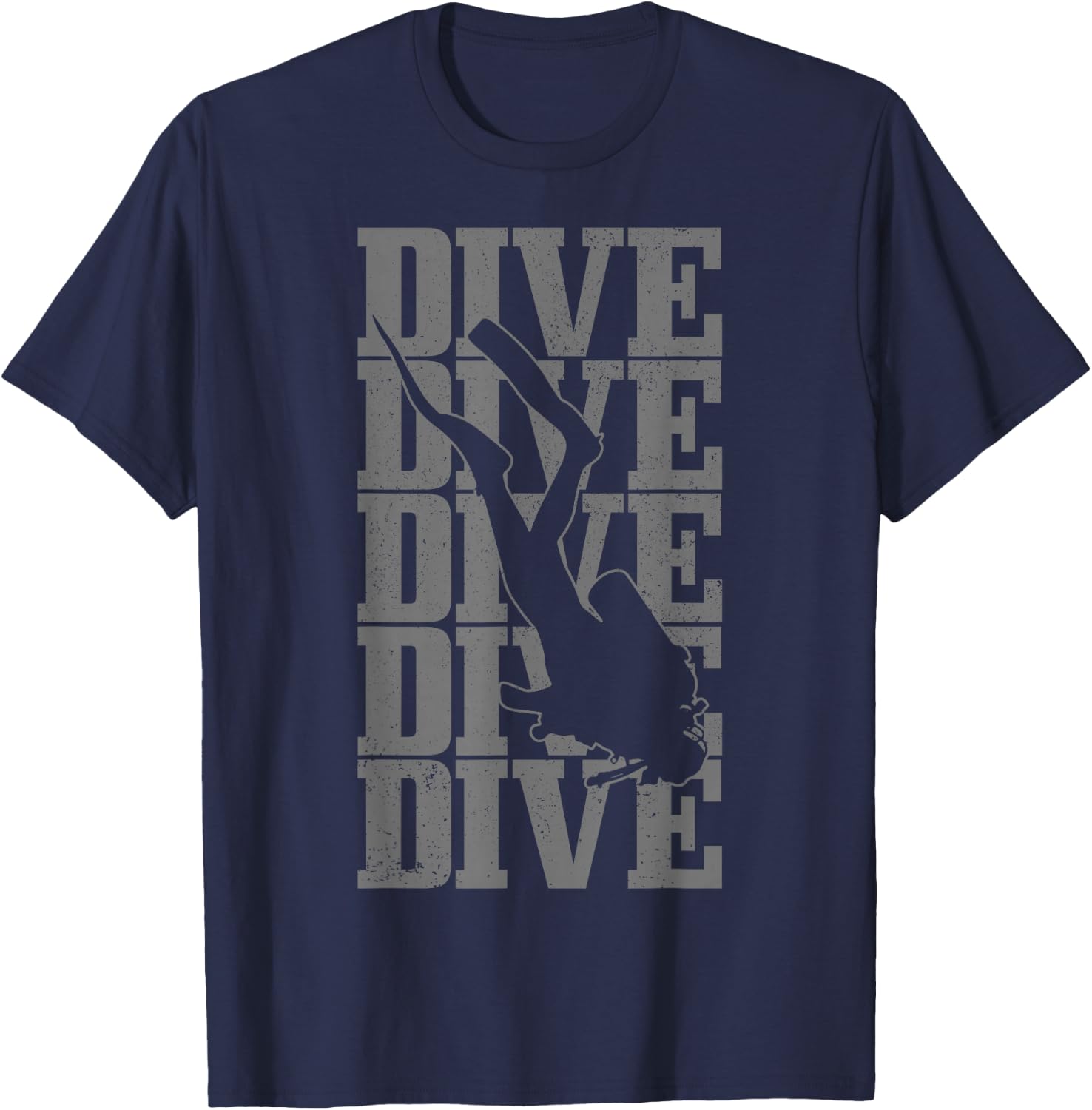 Diver Dive Diving Gift T-Shirt - T-Shirt | Navy