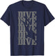 Diver Dive Diving Gift T-Shirt - T-Shirt | Navy