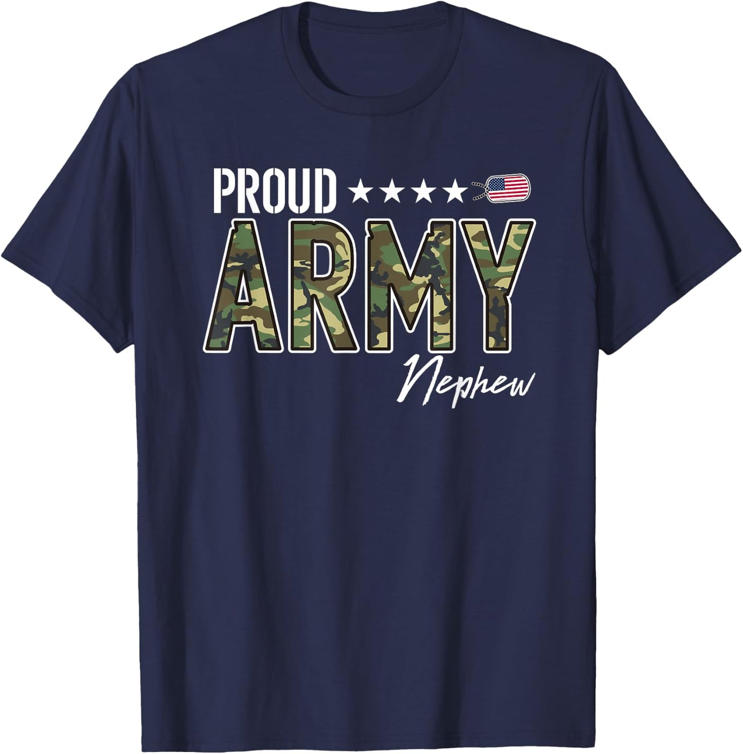 OCP Proud Army Nephew T-Shirt - T-Shirt | Navy