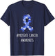 Prostate Cancer Attention Shirt | Prostate Cancer T-Shirt - T-Shirt | Navy