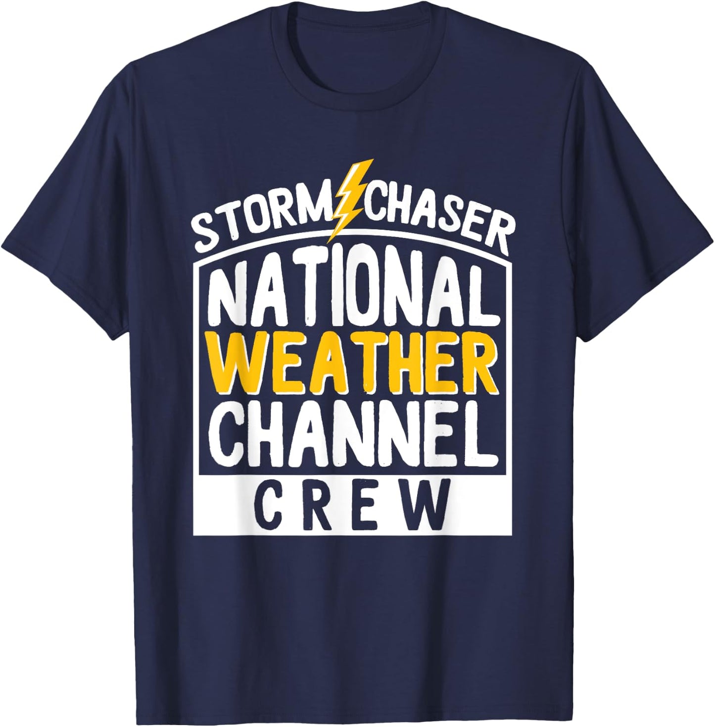 Storm Chase - National Weather Channel Crew T-Shirt - T-Shirt | Navy