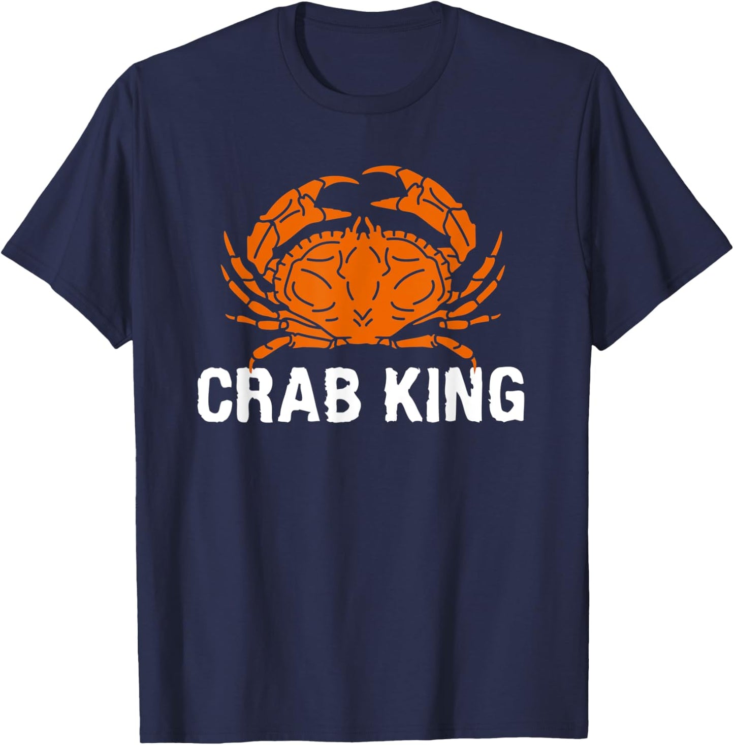 Crab King T-Shirt - T-Shirt | Navy