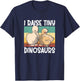 Retro Vintage I Raise Tiny Dinosaurs Silkie Chicken Lover T-Shirt - T-Shirt | Navy
