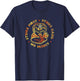 Cobra Kai Strike First Strike Hard T-Shirt - T-Shirt | Navy