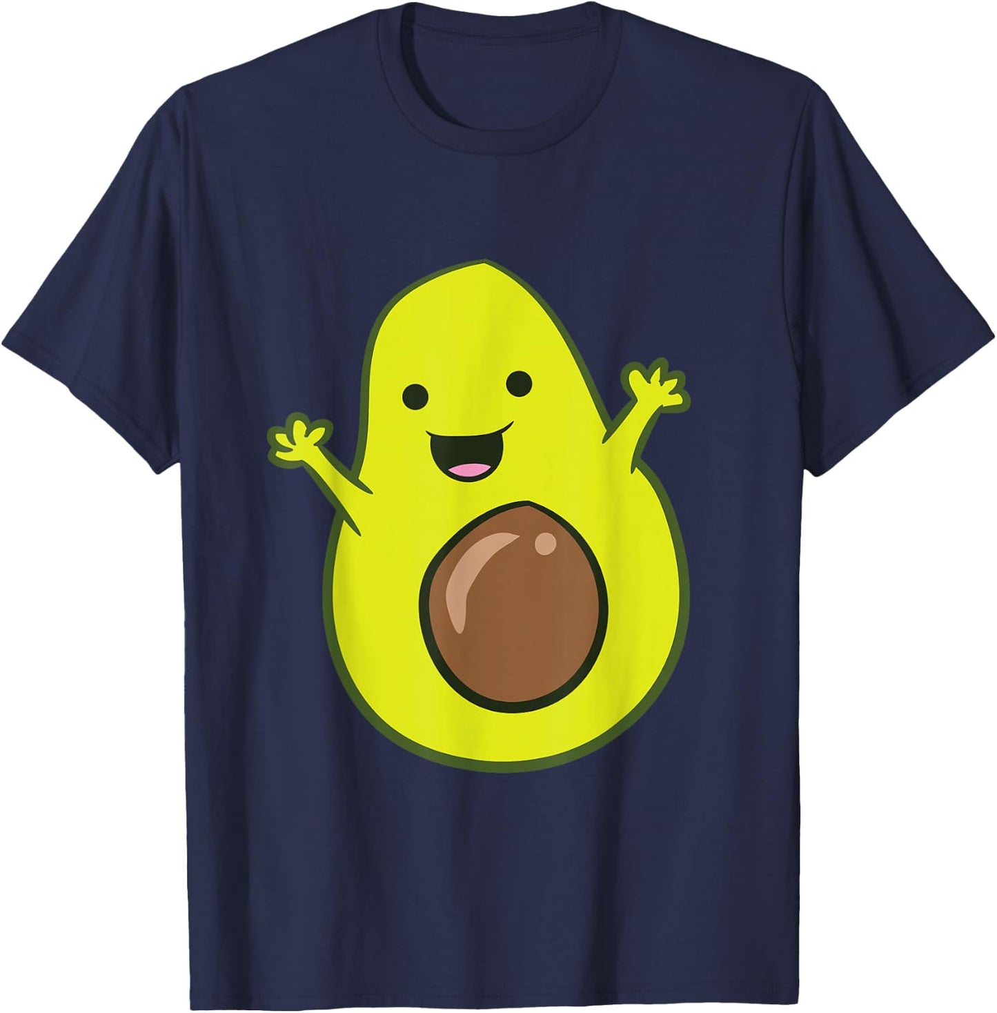 Avocado Costume Funny Avocado Halloween Costume Kids Avocado T-Shirt - T-Shirt | Navy