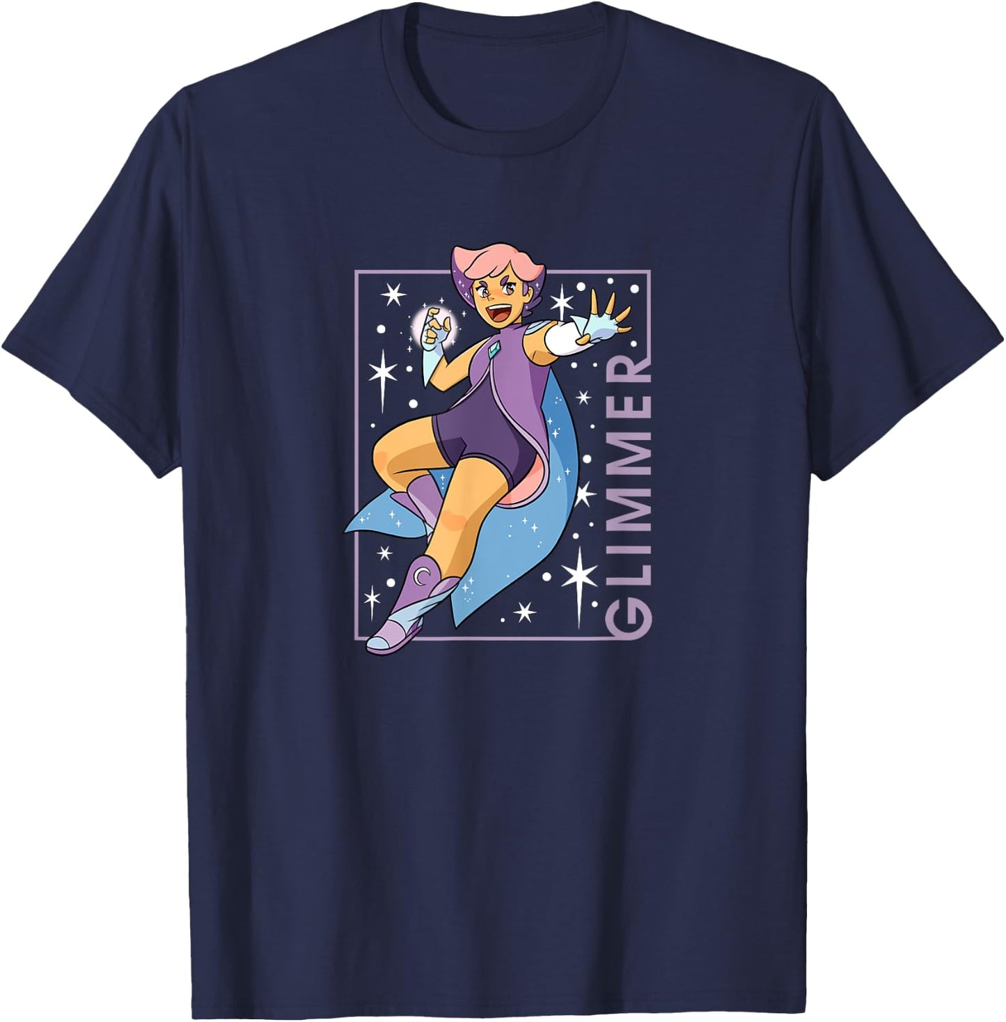 She-Ra Glimmer Pose T-Shirt - T-Shirt | Navy