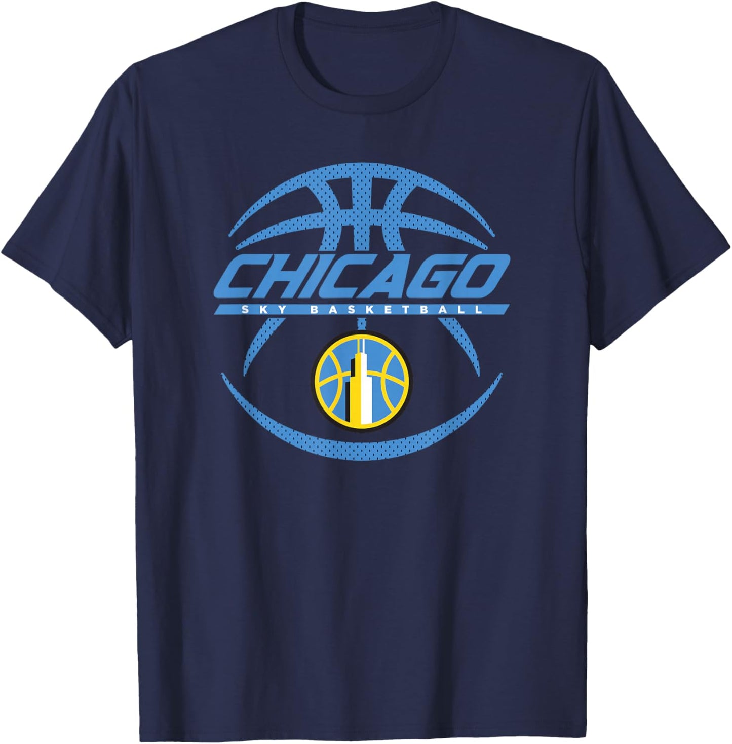 WNBA Chicago Sky The Rock T-Shirt - T-Shirt | Navy