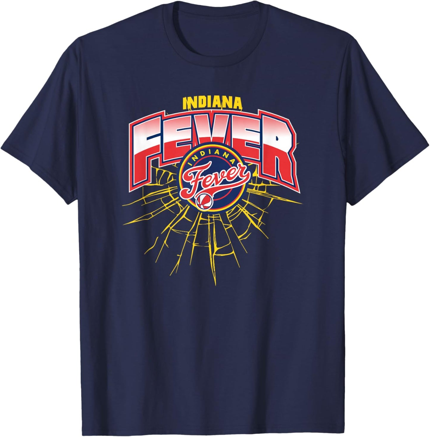 WNBA Indiana Fever Record Breaker T-Shirt - T-Shirt | Navy