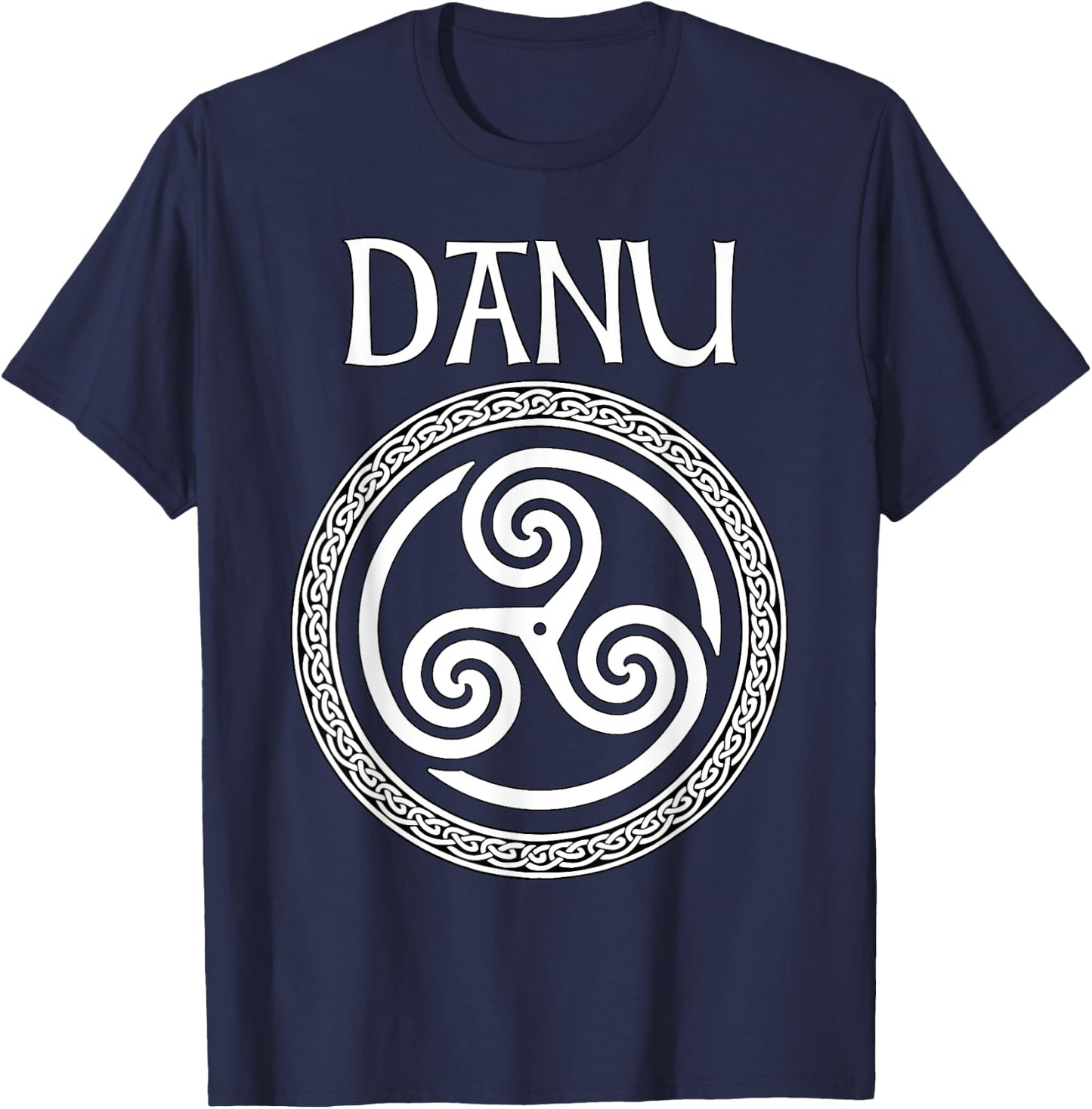 Danu Ancient Celtic Goddess of Mothers and Earth T-Shirt - T-Shirt | Navy