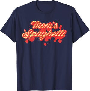 Mom's Spaghetti Meatballs Tomato Sauce Mother's Day Mommy T-Shirt - T-Shirt | Navy
