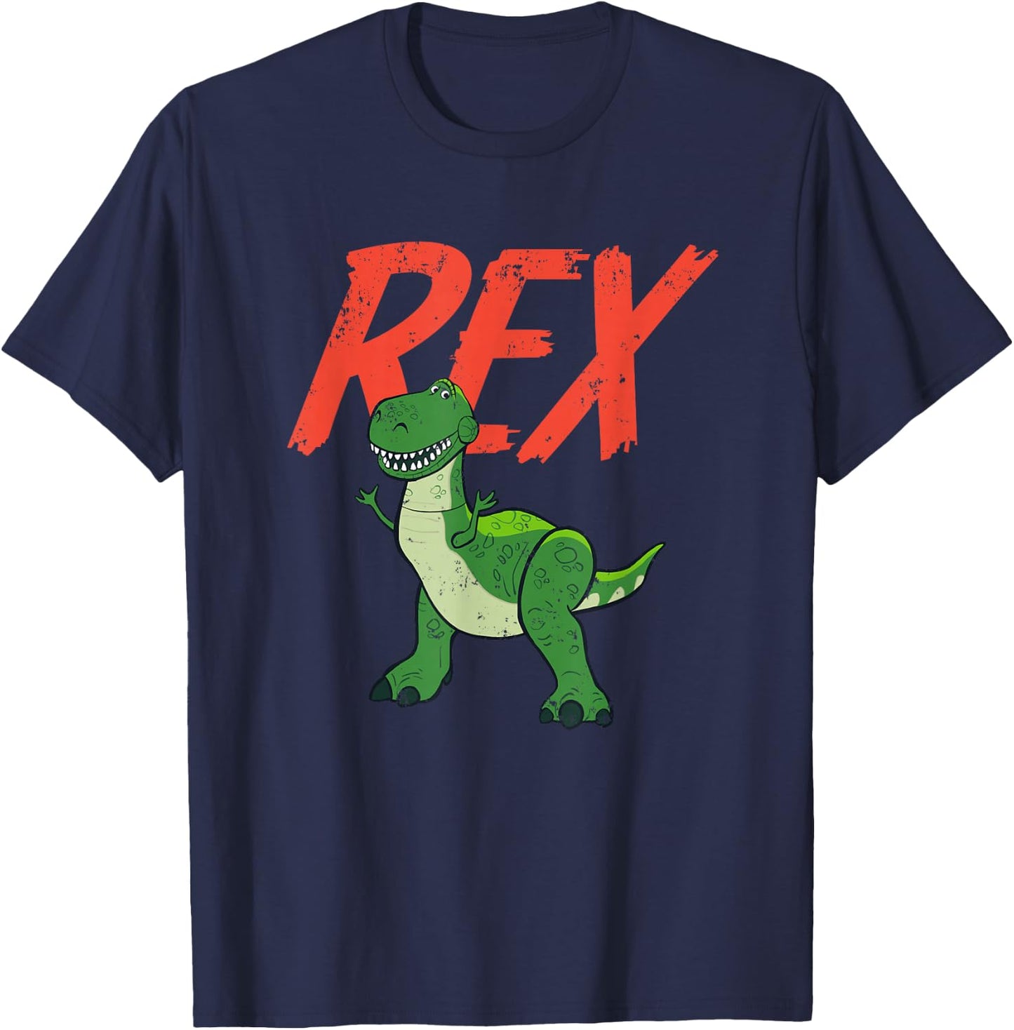 Disney Pixar Toy Story 4 Rex Dinosaur T-Shirt - T-Shirt | Navy