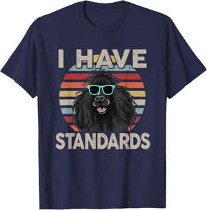 Funny I Have Standard Poodle T-Shirt - T-Shirt | Navy