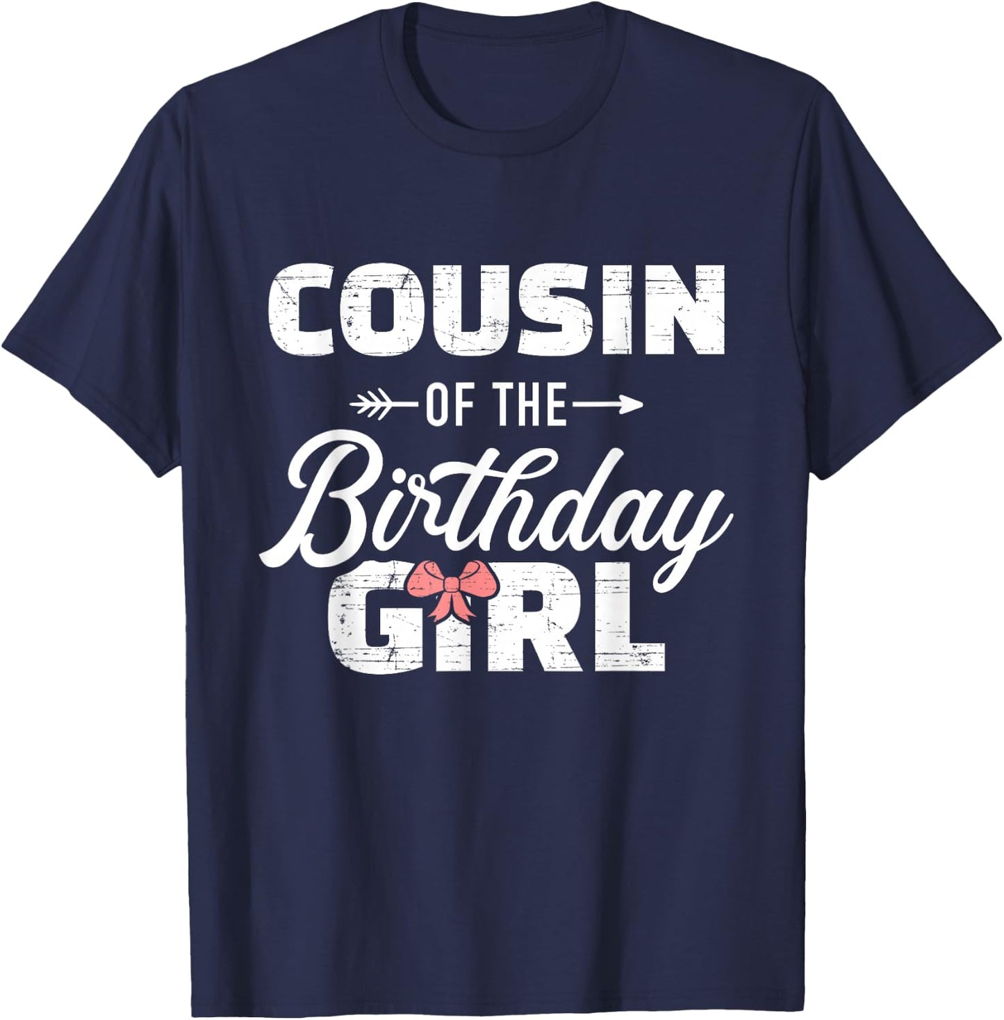 Cousin from Birthday Boy T-Shirt - T-Shirt | Navy