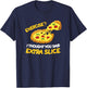 Pizza Workout Homework Funny Pizza Kids School Exercise T-Shirt - T-Shirt | Navy