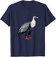 Andean condor bird lover illustration T-Shirt - T-Shirt | Navy