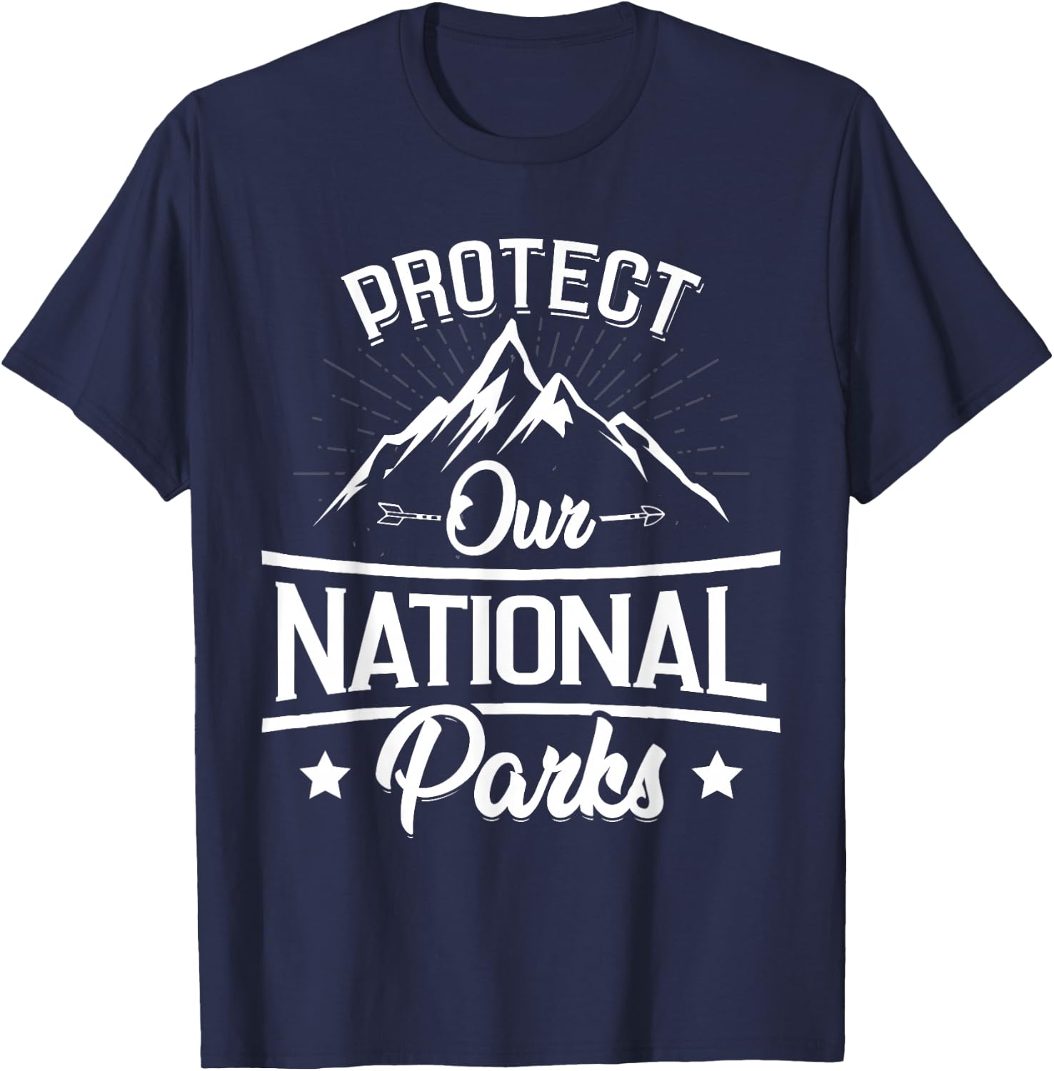 Protect Our National Parks, US Alt Resist T-Shirt - T-Shirt | Navy