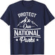 Protect Our National Parks, US Alt Resist T-Shirt - T-Shirt | Navy