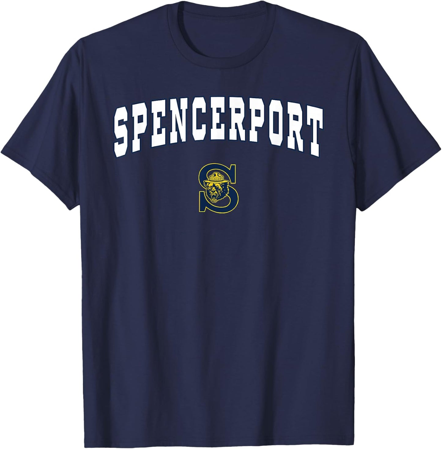 Spencerport High School Rangers T-Shirt - T-Shirt | Navy