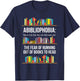 Abibliophobia T-Shirt - T-Shirt | Navy