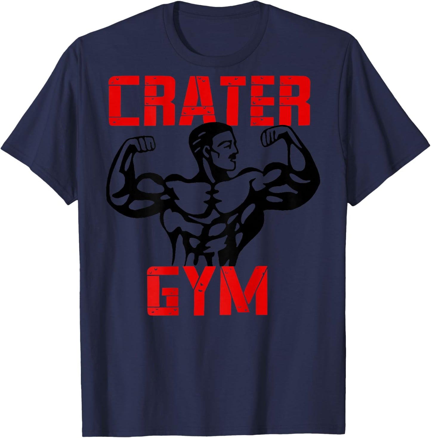 Crater Gym T-Shirt - T-Shirt | Navy