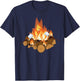Smores Campfire Cracker Matching Group Halloween Costume T-Shirt - T-Shirt | Navy