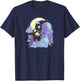 Pokémon - Umbreon Celestial Moon With Clouds T-Shirt - T-Shirt | Navy