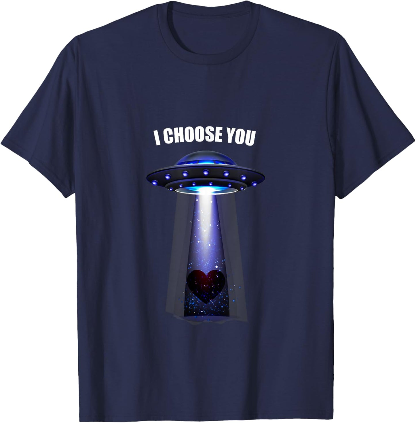 Valentine I Choose you T-Shirt - T-Shirt | Navy