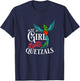 Quetzal Bird Guatemala Feathers Animal T-Shirt - T-Shirt | Navy