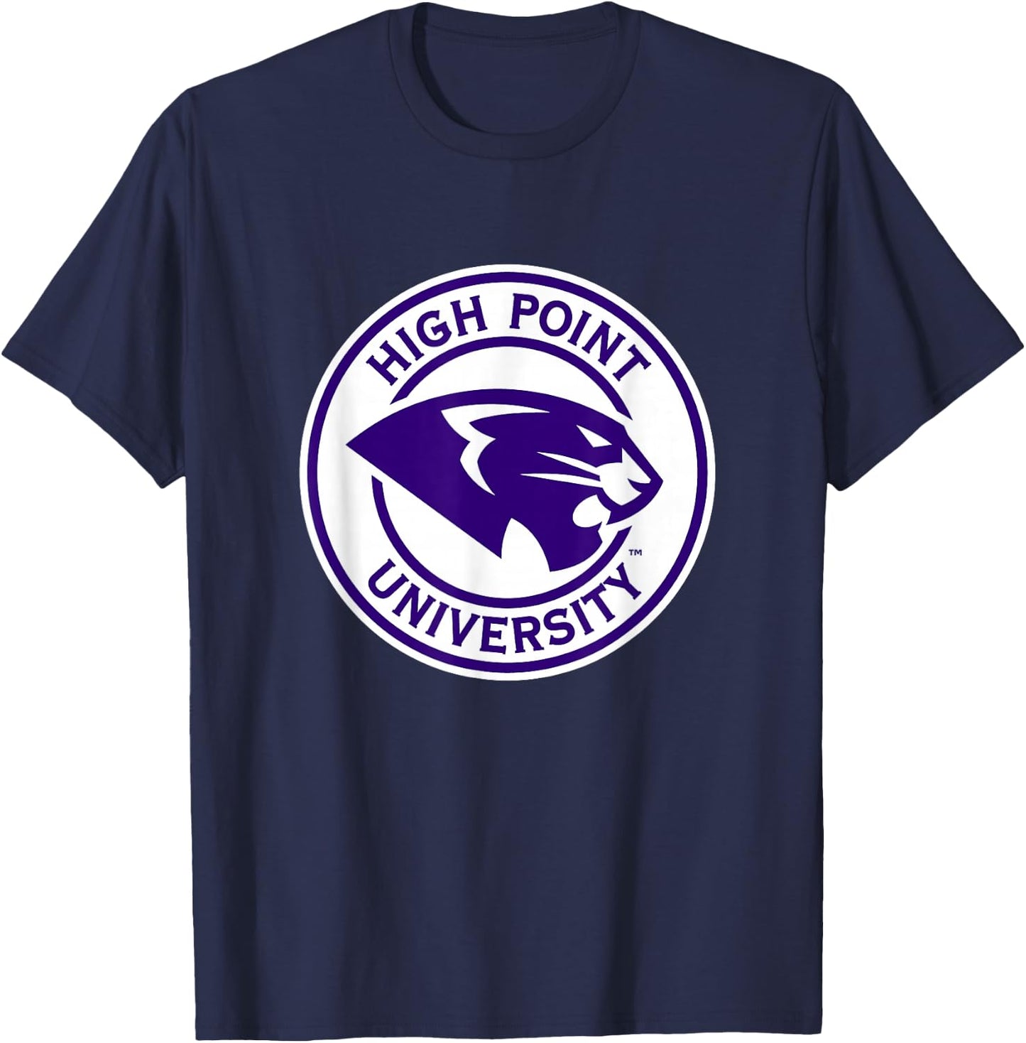 High Point Panthers | Official NCAA University | PPHPU019 T-Shirt - T-Shirt | Navy