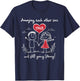 Annoying Each Other Since 1968 57th Wedding Anniversary T-Shirt - T-Shirt | Navy