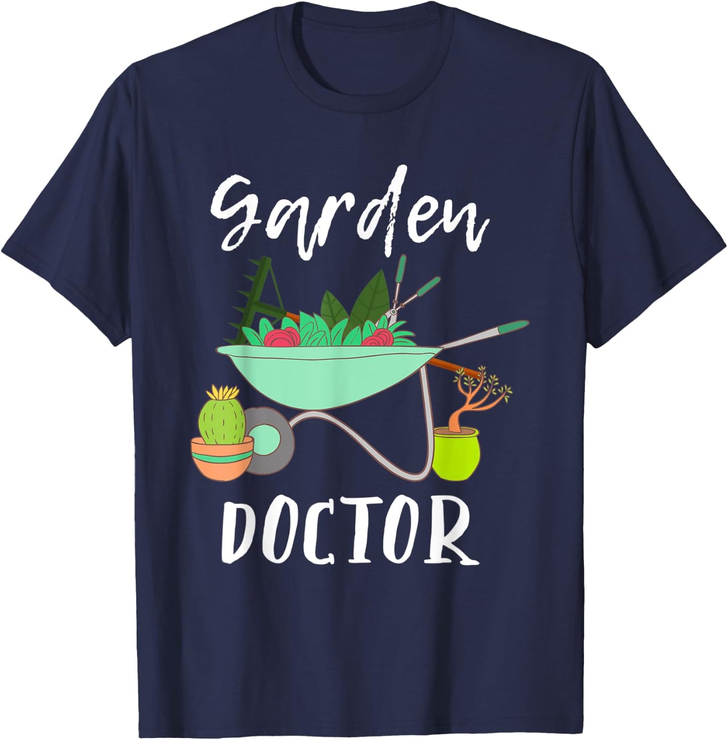Gardener garden doctor T-Shirt - T-Shirt | Navy