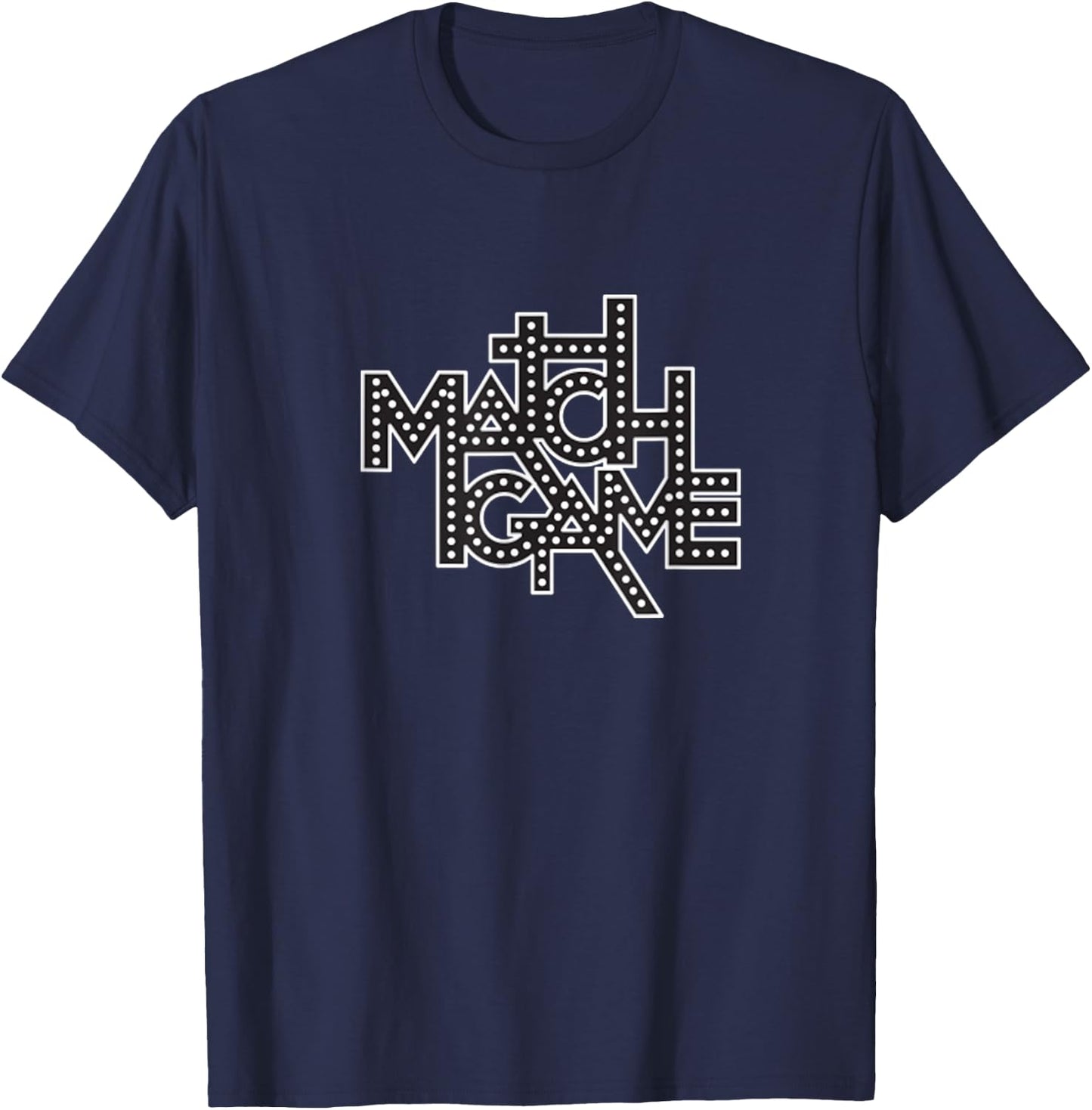 BUZZR Match Game classic TV Show logo T-Shirt - T-Shirt | Navy